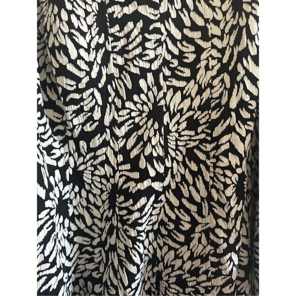 NWT Taylor Woman Fit n Flare Dress Size 24W Scoop Neck 3/4 Sleeve Zipper - Picture 3 of 9